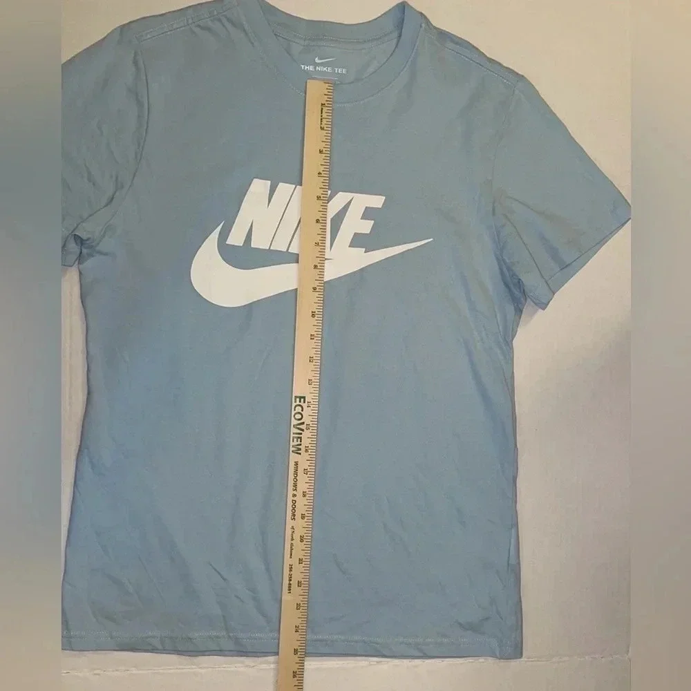 Nike Swoosh Sky Blue Tee Shirt